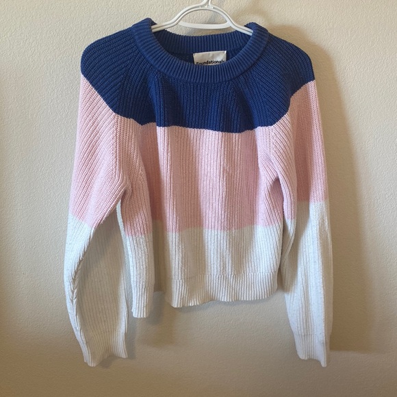 Foundationals Hatch Sweater Size Small Color Candy - Picture 4 of 7